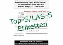 Auftragsblatt Stecketiketten Top-S/LAS-S