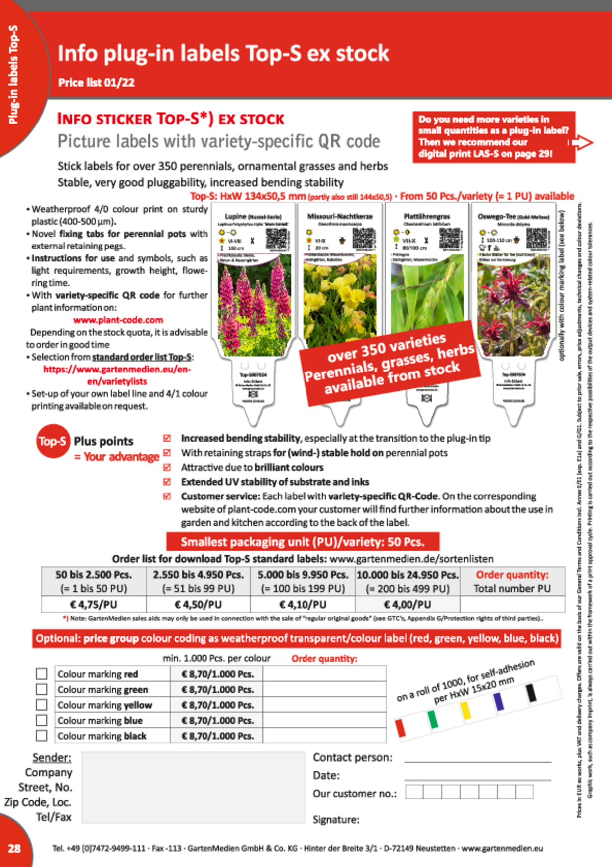 Price list stick-in-labels Top-S 2021/05