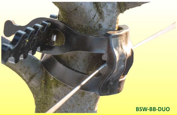Superelastic tree ties BSW-BB-DUO in 3 sizes