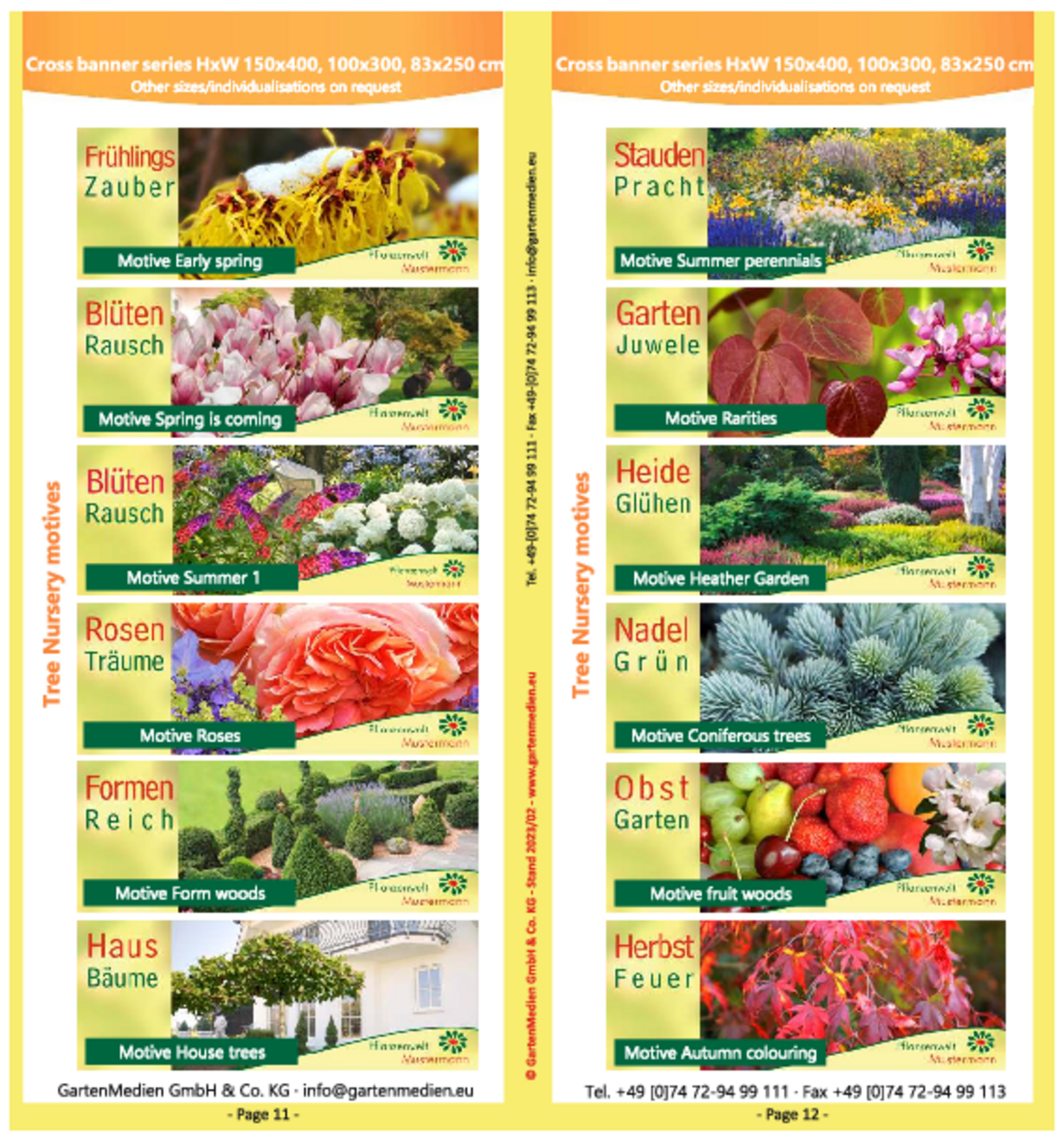 Landscape banner page 11 and 12